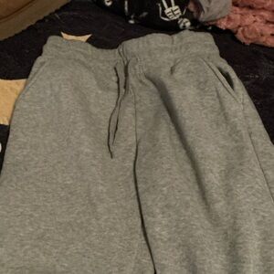 Cozy Gray Kids Joggers
